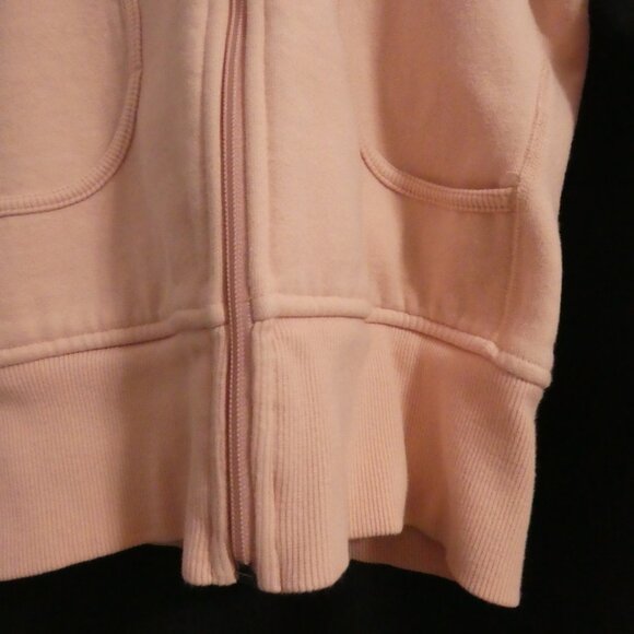 LULULEMON ATHLETICA | 17 pit to pit measured | Classic Pink Scuba Zip-Up Hoodie - Picture 10 of 16